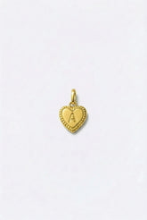Initial Heart Charm