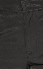 Robbie Pants - Mid Rise Cuffed Ankle Cargo Pants in Black