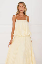 Real Deal Crop Top Yellow