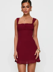 Solasta Mini Dress Red