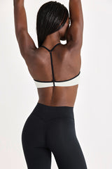 Soft Active Sports Bra in Ivory