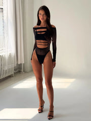 Lucy's ARIANELL BODYSUIT BLACK