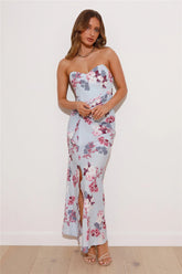 Party Professional Maxi Dress Blue