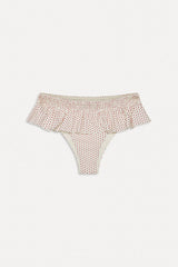 x BELLA HADID Sunday Swim Skirt - Strawberry Polka Dot