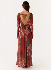 Charmayne Chiffon Maxi Dress - Cuba Cuba