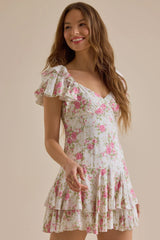 Pettra Floral Mini Dress