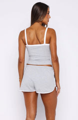 All The Time Relaxed Shorts Grey Marle