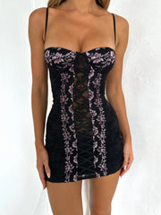 Lucy's NEPTUNE MINI DRESS BLACK