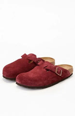 Birkenstock Women’s Boston Soft Footbed Clog Maroon