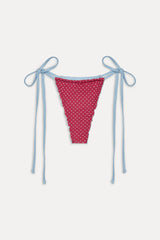 Tidal Polka Dot Bikini Bottom - Tuscany