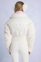 Waterproof Layered Ski Jacket in Ice