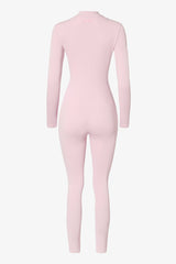 Thermal Base-Layer Jumpsuit in Powder Pink