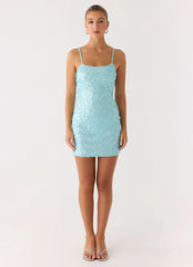 Danali Mini Dress - Blue