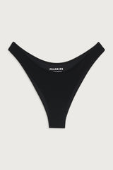 Dove Terry Classic Bikini Bottom - Black