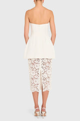 Jada Ivory MIDI Dress