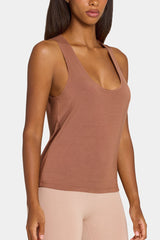 ButterCloudâ„˘ Slouchy Tank Top in Cocoa