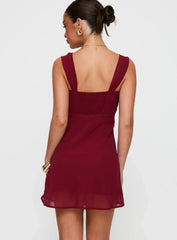 Solasta Mini Dress Red