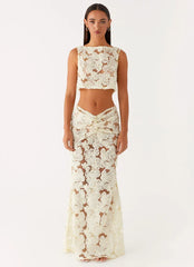 Fiorella Floret Top - Yellow