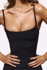 The Body Black Bandage Top